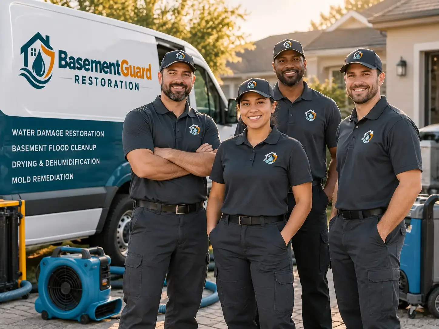 Basement Water Damage Restoration company in La Harpe, KS